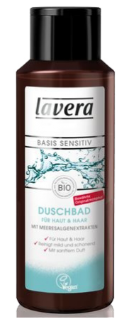 LAVERA БИО - Гель для мытья волос и тела c морскими экстрактами Basis