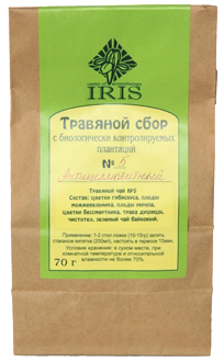 IRIS Травяной сбор Антицеллюлитный