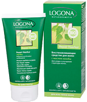 Logona Восстанавливающее средство (крем) для волос с маслом хохобы