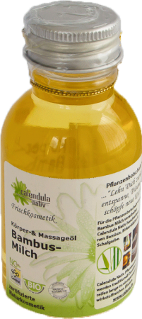 Масло ароматическое для тела и массажа Бамбук-Молоко "Calendula Nativ"