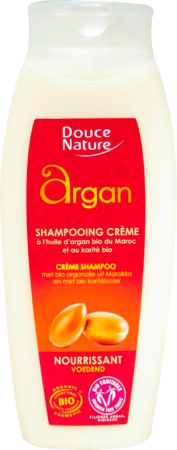 DOUCE NATURE ШАМПУНЬ-КРЕМ Douce Nature Argan на аргановом масле и масле каритэ Био 250 мл