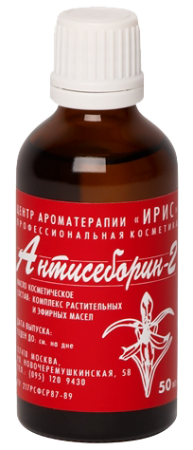 IRIS Масло косметическое для лица Антисеборин формула 2