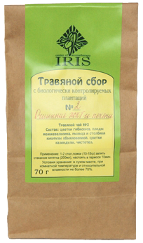 IRIS Травяной сбор Очищение ЖКТ и печени