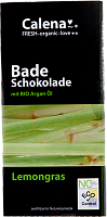 Масло твердое ароматическое для ванны в форме плитки шоколада Лемонграсс “Calena”