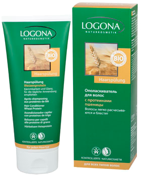Logona Ополаскиватель (крем) для волос с протеинами пшеницы
