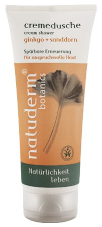 Natuderm botanics Крем-гель для душа Гинкго и Облепихи для зрелой кожи