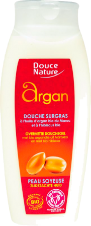 DOUCE NATURE ГЕЛЬ ДЛЯ ДУША Douce Nature Argan на аргановом масле с гибискусом 250 мл