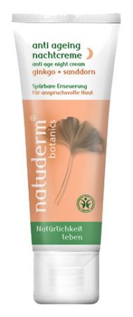 Natuderm botanics Крем ночной Гинкго и Облепиха для зрелой и требовательной кожи