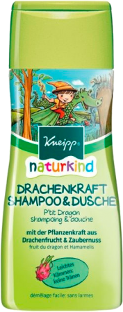 Kneipp Naturkind Шампунь и бальзам для душа 2 в 1 "Сила дракона" 200мл!