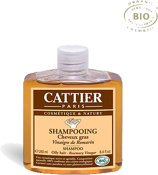 Cattier Шампунь для жирных волос с экстрактом розмарина