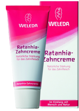 WELEDA Растительная зубная паста «Ратания»