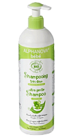 Alphanova bebe Детский особо нежный шампунь. Без слёз. БИО. 0+