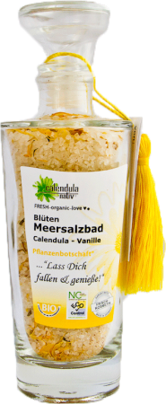 Соль для ванны Календула-Ваниль "Calendula Nativ"