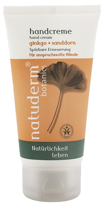 Natuderm botanics Крем для рук Гинкго и Облепиха для зрелой кожи