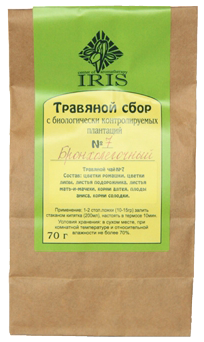 IRIS Травяной сбор Бронхолегочный