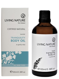 Living Nature Расслабляющее масло для тела