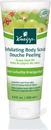 Kneipp Гель для душа с отшелушивающим скрабом для тела из виноградных косточек "Антицеллюлитная Программа"