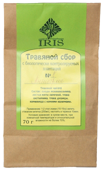 IRIS Травяной сбор Антистресс