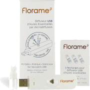 Florame Набор USB-Диффузор + Запасные картриджи 3 шт.