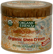 Органический крем Ши (Карите) Ваниль и Апельсин Organic Essence 